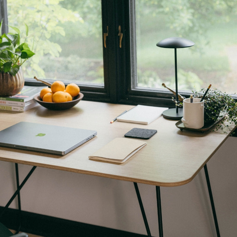 Market Wire Frame Desk in lifestyle shot